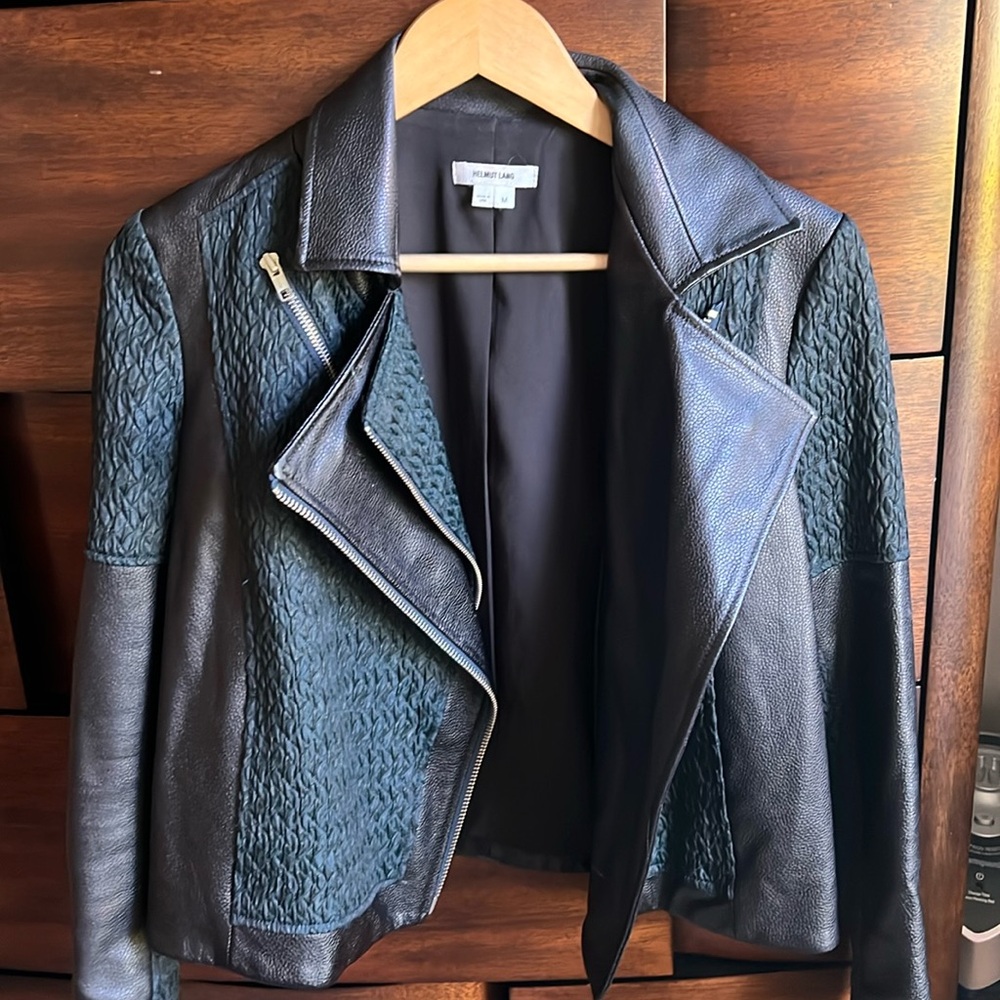 Women’s Helmut Lang bomber style jacket